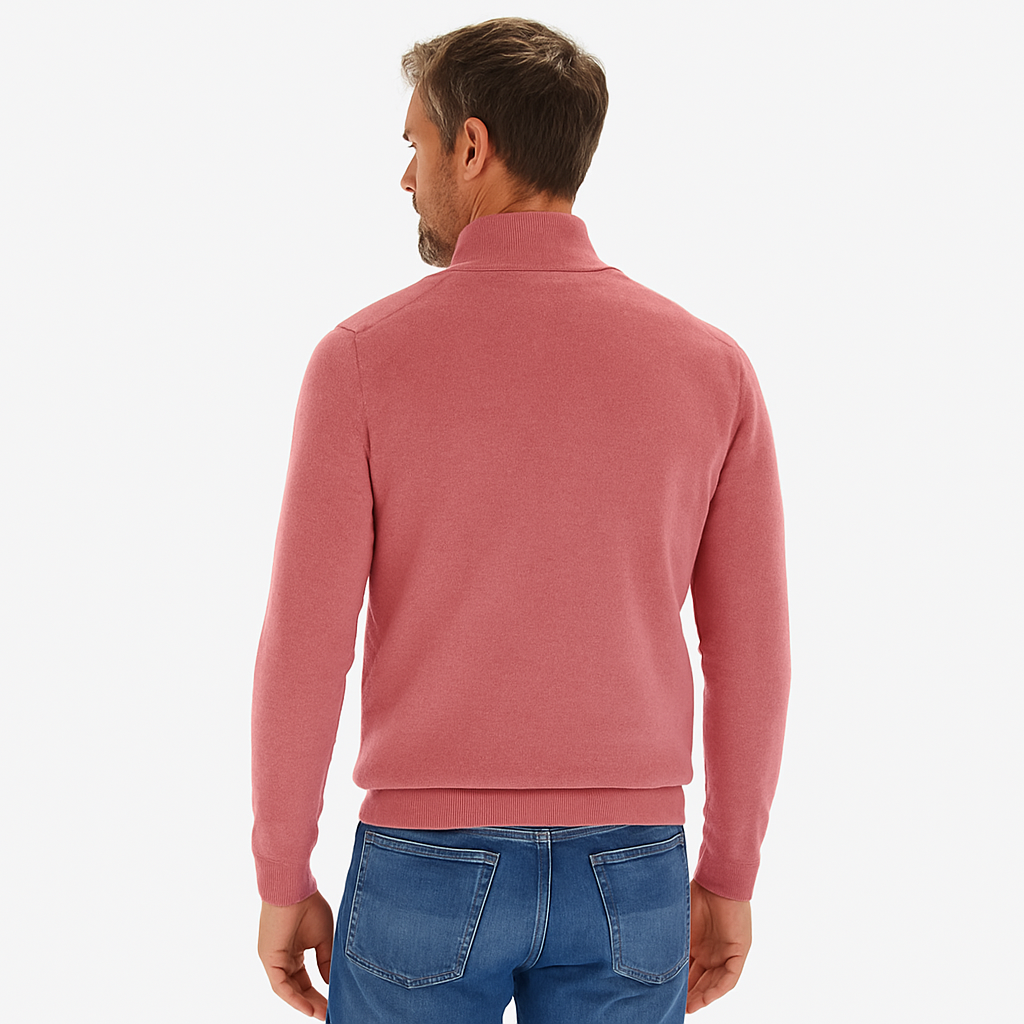Herren Half-Zip Pullover – Strickpullover für smart-casual Outfits