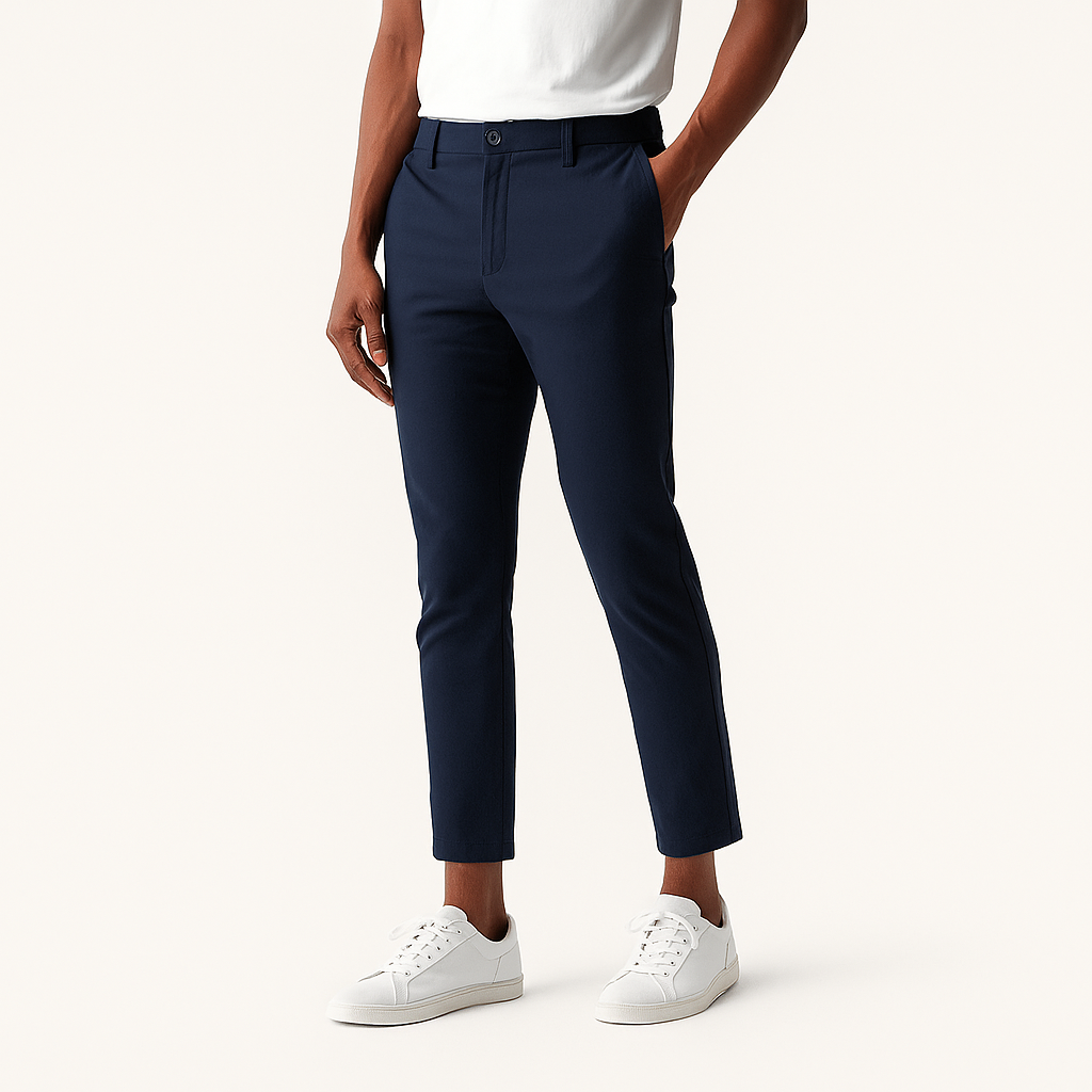 Men’s Slim-Fit Cotton Chinos – Lightweight & Smart Casual Trousers