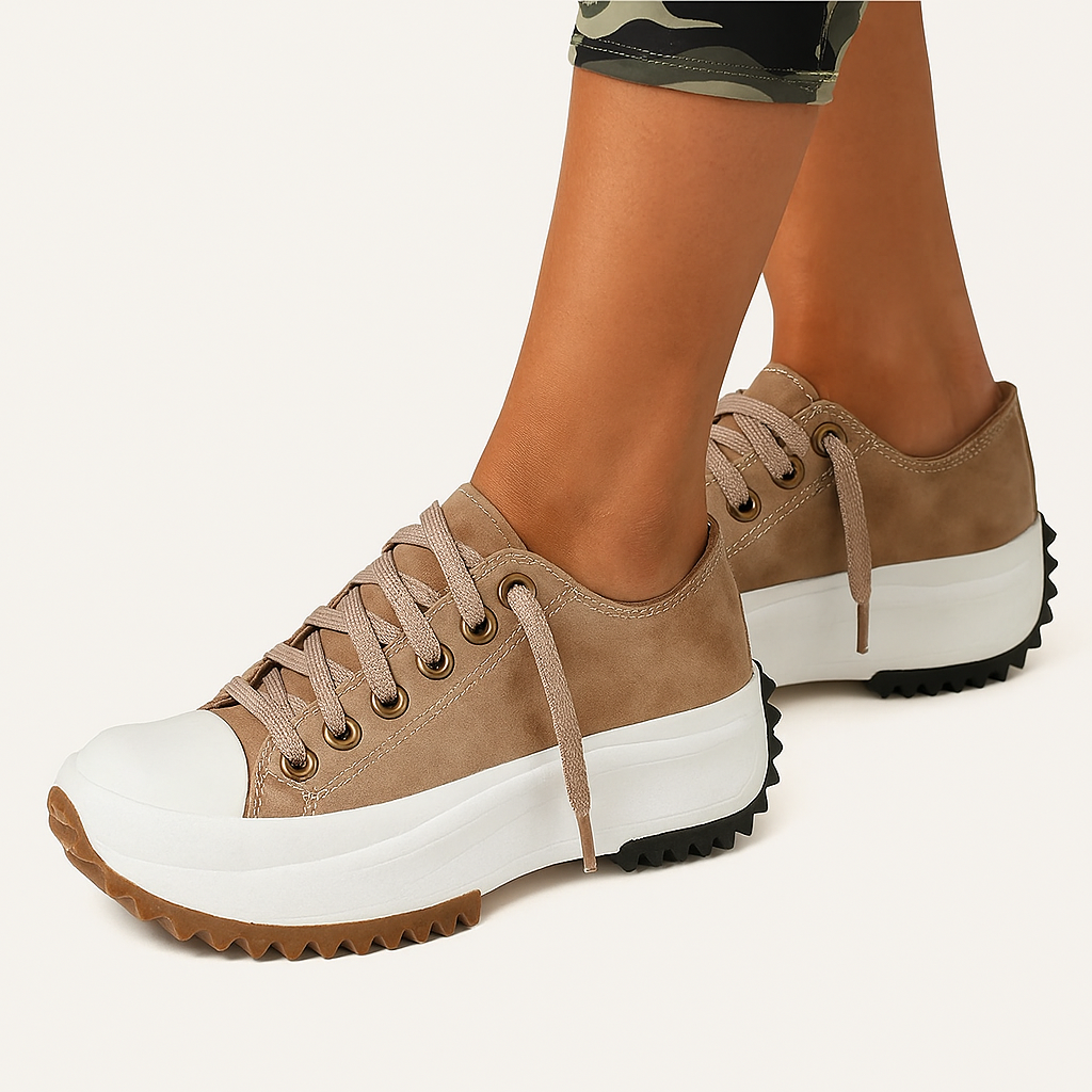 Damen Orthopädische Court-Schuhe – Colette Slip-On Unterstützungsschuhe