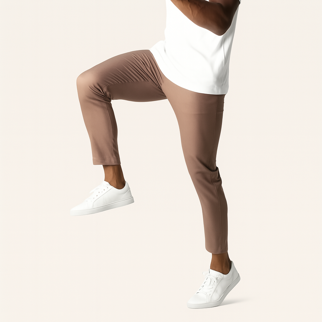 Men’s Slim-Fit Cotton Chinos – Lightweight & Smart Casual Trousers