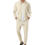 Herren Sportanzug Set – 2-teiliges Jogginghose- und Zip-Jacke-Outfit