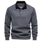 Herren Polo Pullover – Langarm Stricktop für smart-casual Outfits