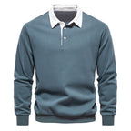 Herren Polo Pullover – Langarm Stricktop für smart-casual Outfits