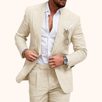 Herren Eleganter Slim-Fit Anzug – Modernes, Maßgeschneidertes Formalwear