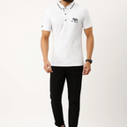 Herren Luxus Baumwoll-Polo-Shirt – Nevio Weiche Atmungsaktive Passform
