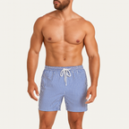 Herren Quick-Dry Gestreifte Boardshorts – Leichte Bade-Shorts