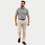 Herren V-Ausschnitt Polohemd – Kurzarm Sommer Casual Top