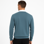 Herren Polo Pullover – Langarm Stricktop für smart-casual Outfits