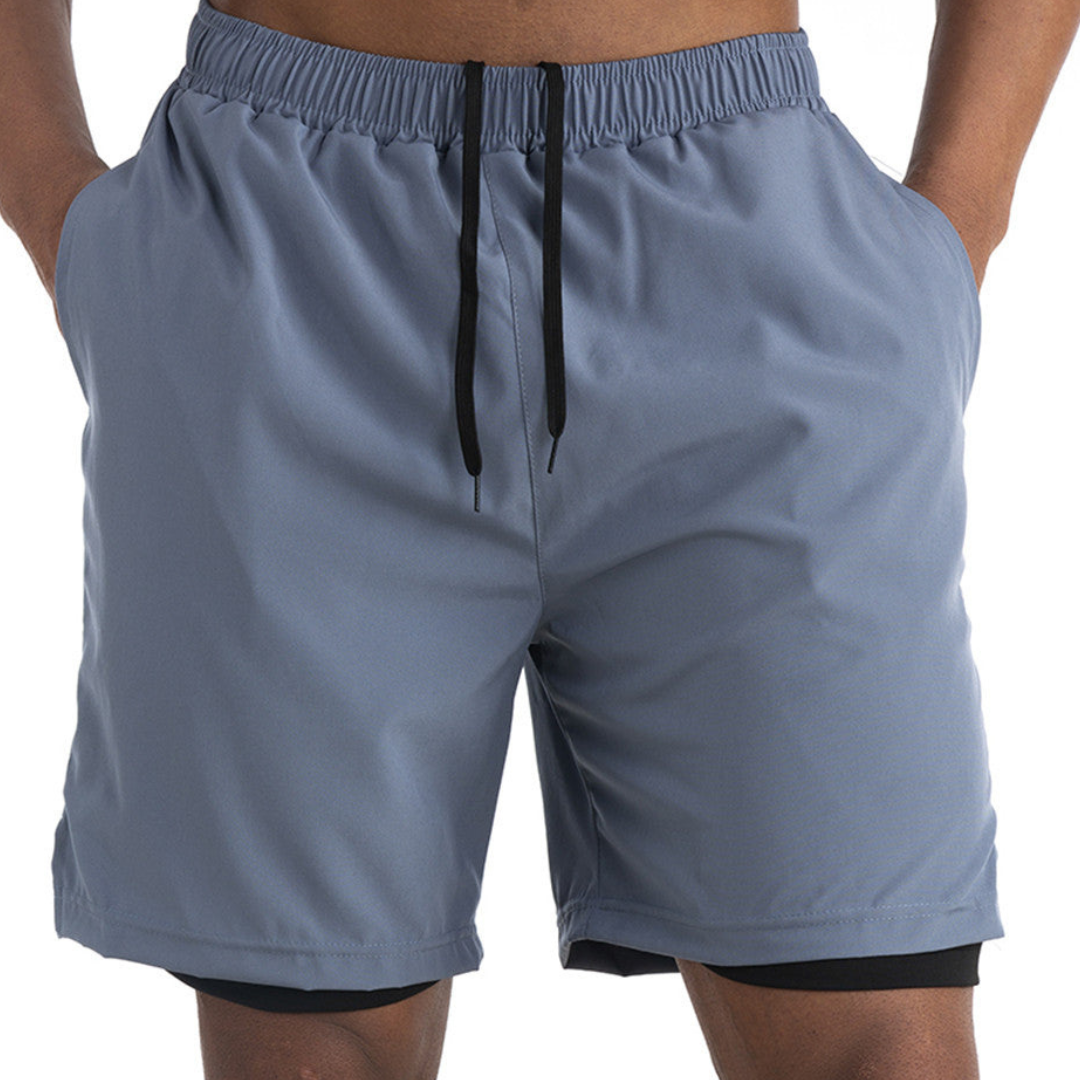 Herren Laufshorts mit Innenfutter und Handy-Tasche – Für Fitness & Training