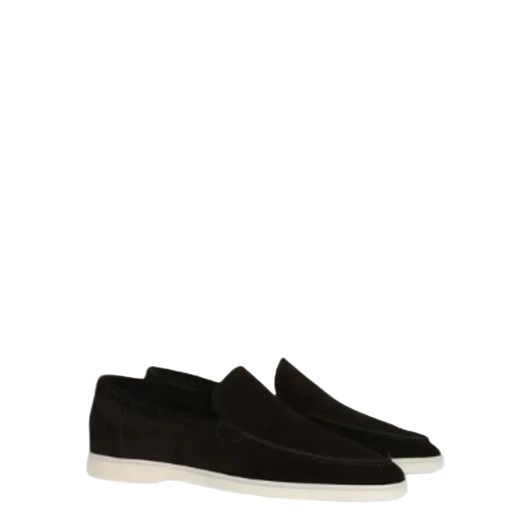 Herren Wildleder-Loafer – Smart-Casual Slip-On-Schuhe