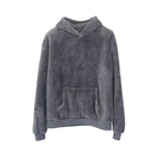 Herren Fleece-Hoodie – Lässiger Pullover mit Kängurutasche