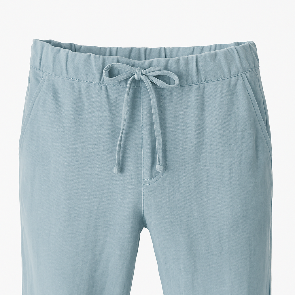 Herren Leinen Sommerhose – Leichte Freizeit-Hosen für den Urlaub
