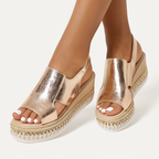Orthopädische Slingback-Sandalen – Unterstützung für Fußgewölbe und Fersen