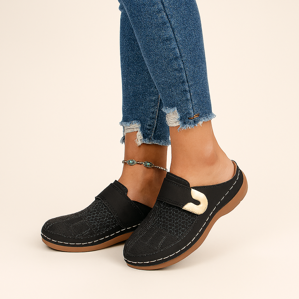 Damen-Orthopädische Schnürschuhe – Gepolsterter Alltagskomfort