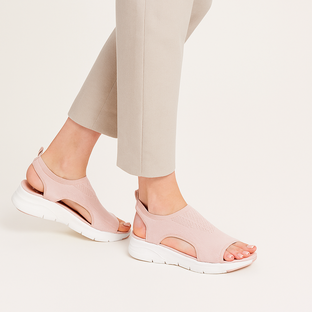 Unterstützende orthopädische Sandalen für Damen – Fußgewölbe-Linderung im Sommer-Stil
