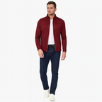 Herren Zip-Up Sportweste mit Kragen – Ärmellose Freizeit-Gilet