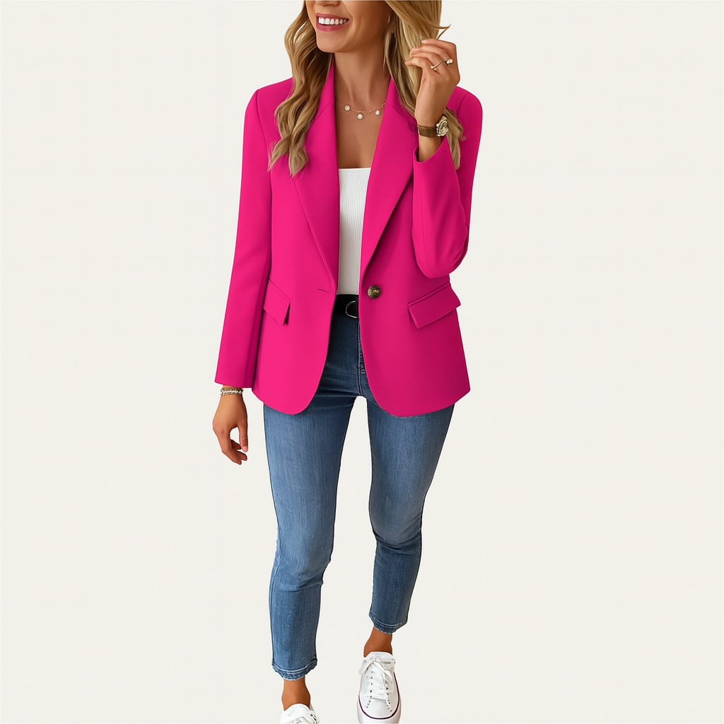 Damen Leichter Blazer – Vicky Unstrukturierte Jacke