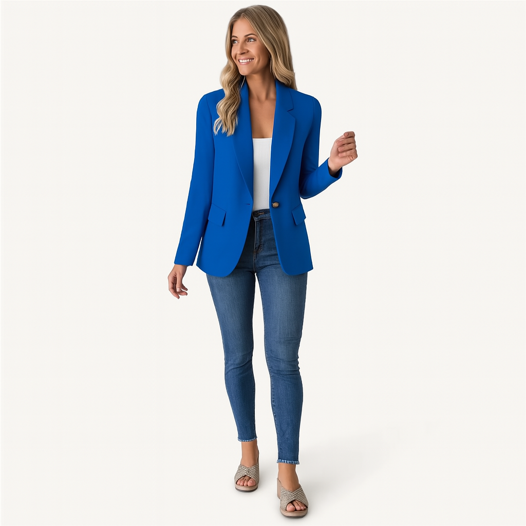 Damen Leichter Blazer – Vicky Unstrukturierte Jacke