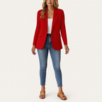 Damen Leichter Blazer – Vicky Unstrukturierte Jacke