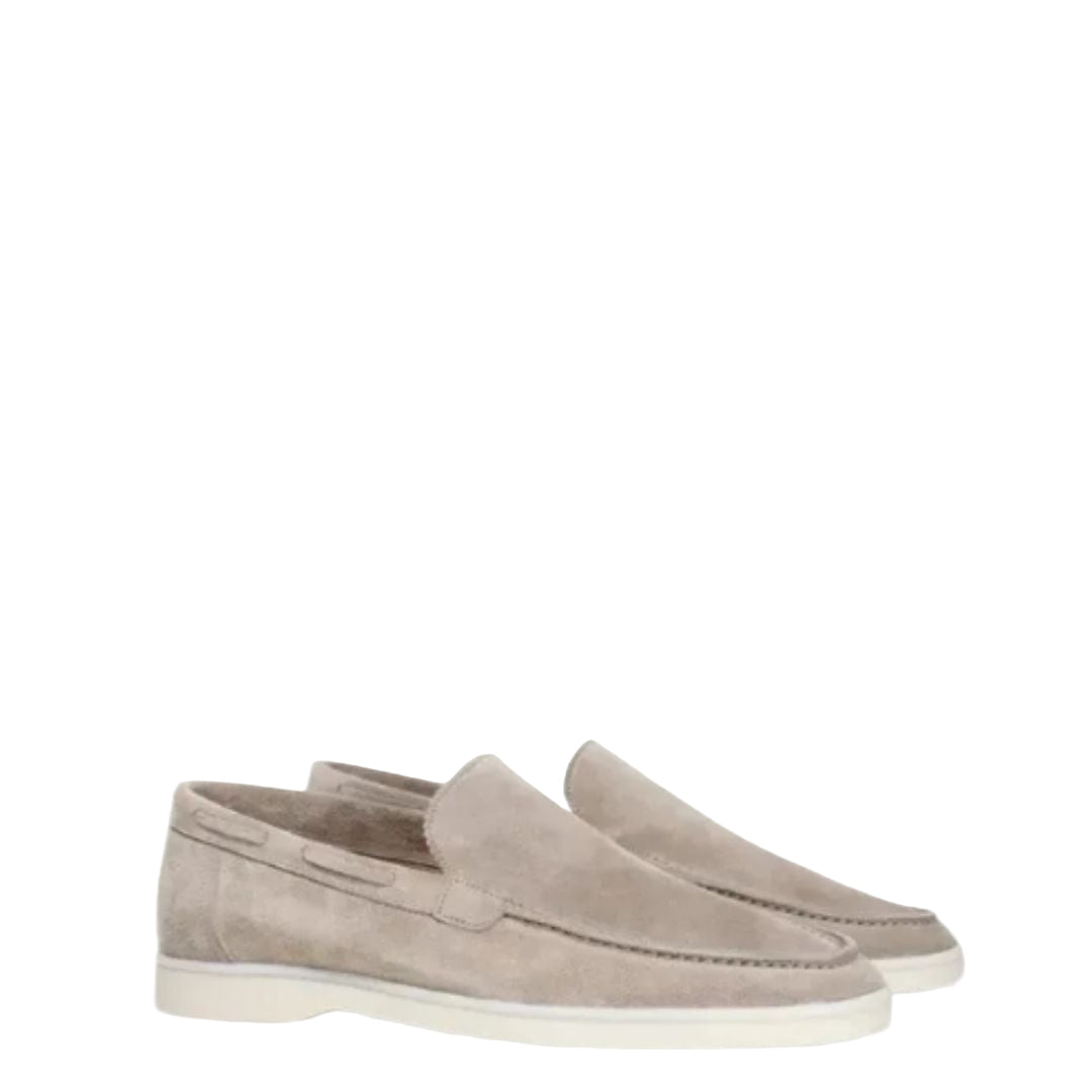 Herren Wildleder-Loafer – Smart-Casual Slip-On-Schuhe