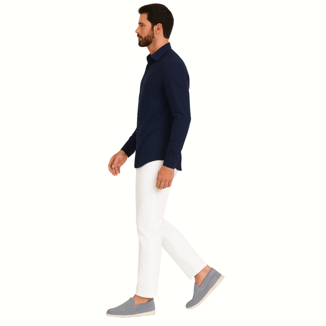Herren Wildleder-Loafer – Smart-Casual Slip-On-Schuhe