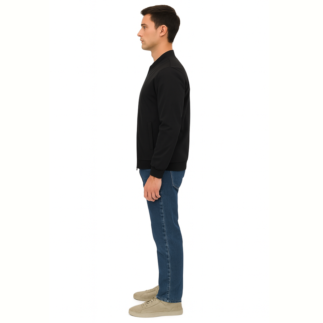 Herren Baseballjacke – Klassische Varsity Bomber Style Oberbekleidung