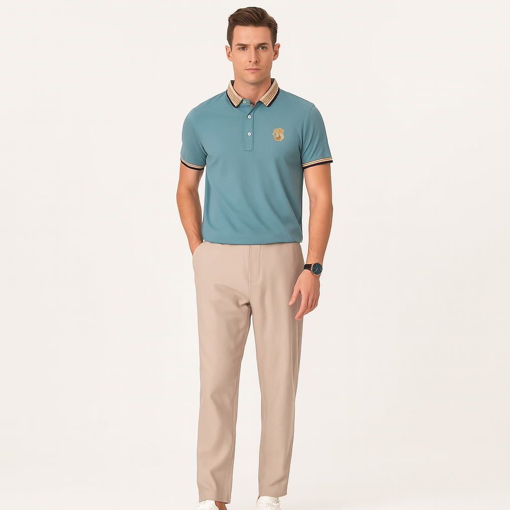 Herren Polohemd – Belarius Baumwoll-Mesh Polo, atmungsaktiv