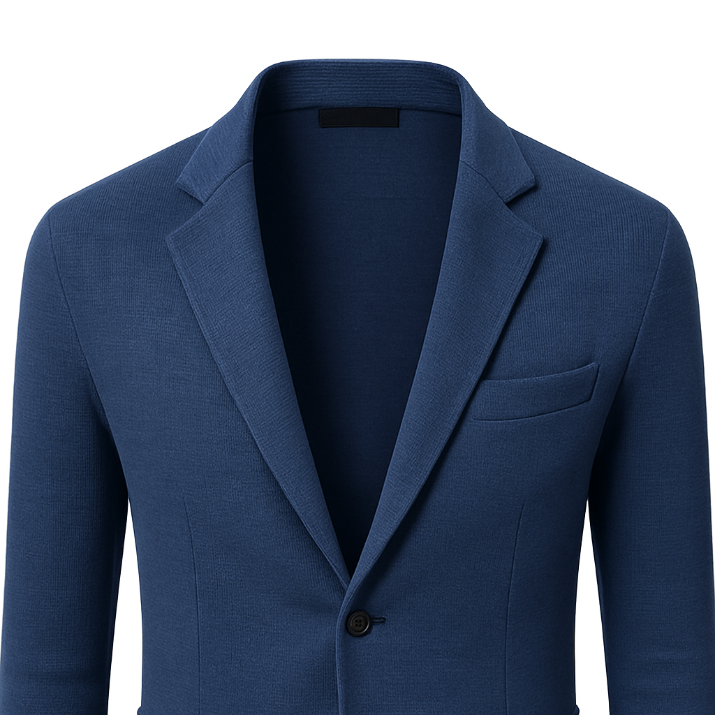 Herren Blazer Jacke – Smart-Casual Anzugjacke mit Reverskragen