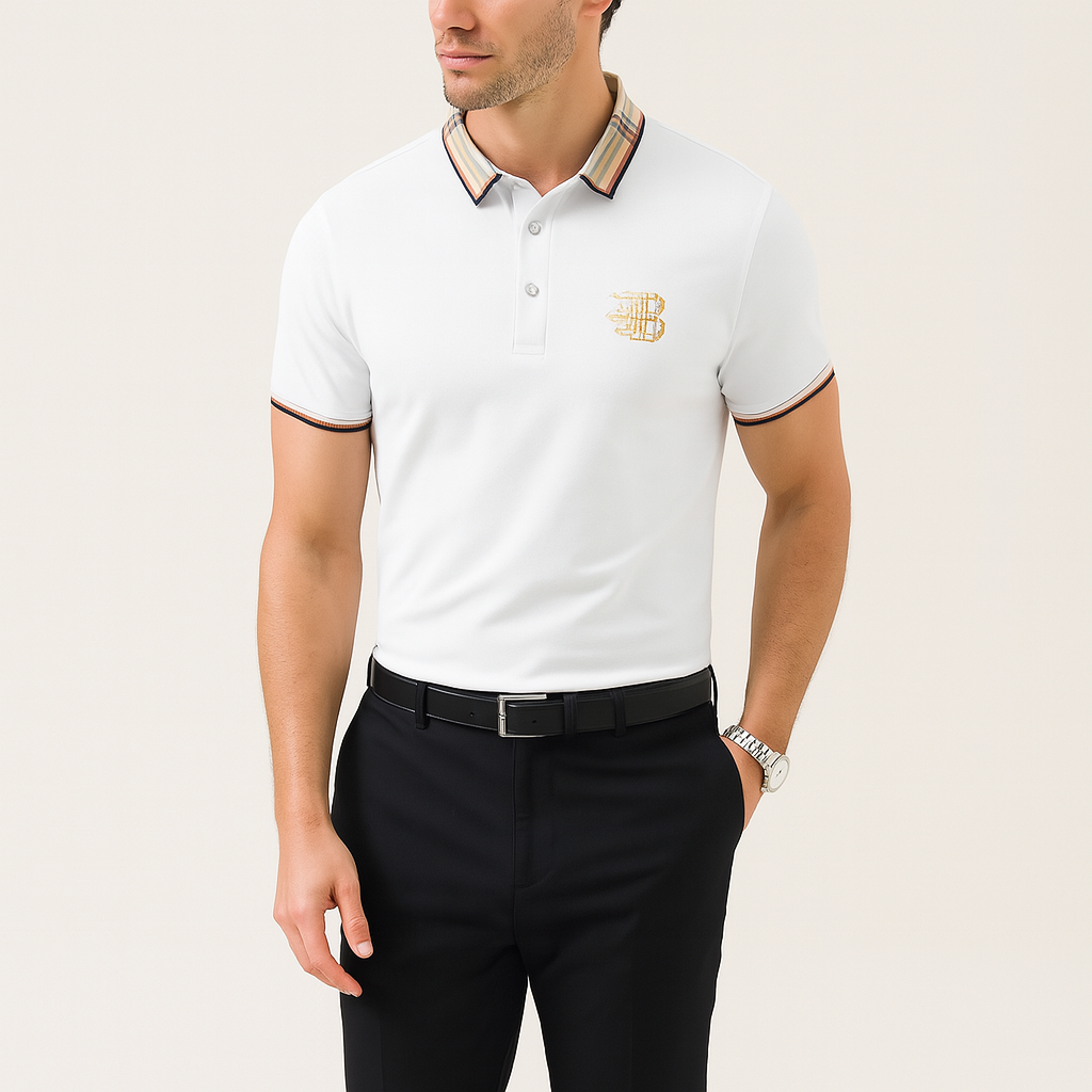 Herren Polohemd – Belarius Baumwoll-Mesh Polo, atmungsaktiv