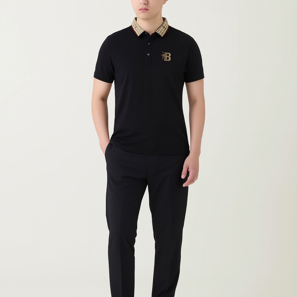 Herren Polohemd – Belarius Baumwoll-Mesh Polo, atmungsaktiv