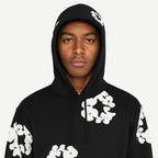 Unisex Floral Trainingsanzug Set mit Kapuzenpullover und Jogginghose – Streetwear