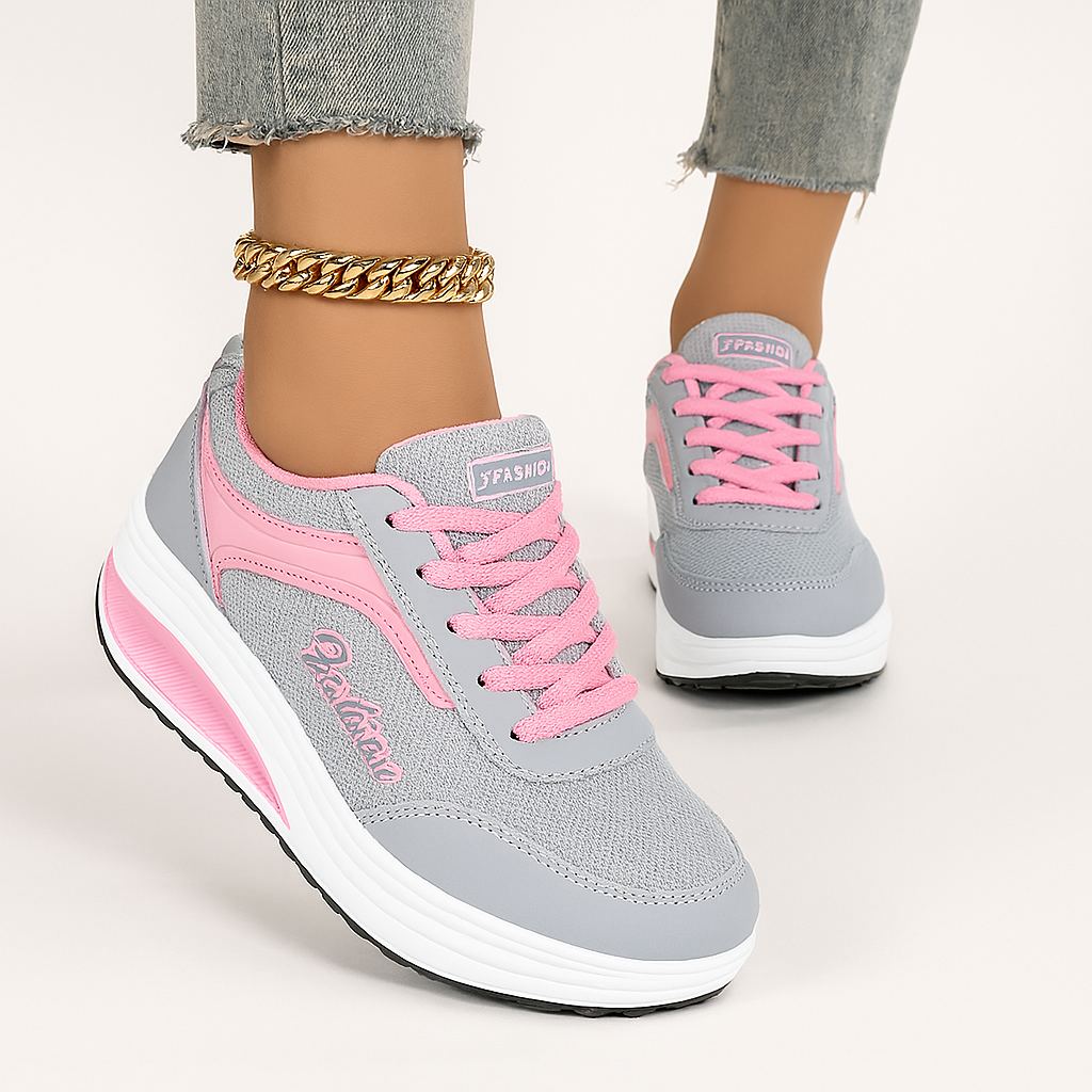 Damen Orthopädische Walking-Schuhe – Leicht, Atmungsaktiv mit Flex-Sohle