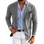 Herren Blazer Jacke – Smart-Casual Anzugjacke mit Reverskragen