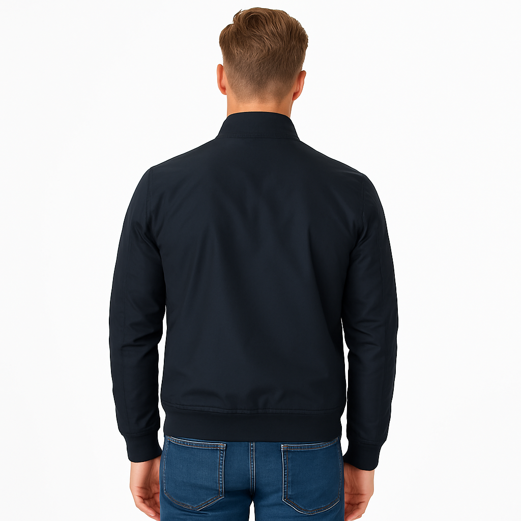 Herren Sommer Bomberjacke – Leichte, lässige Zip-Up Jacke