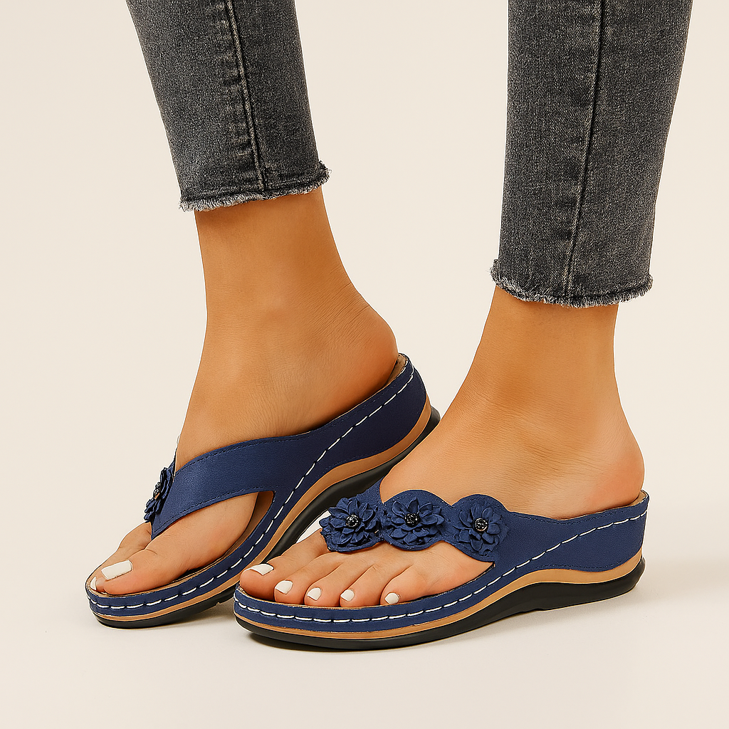 Orthopädische Sandalen für Damen mit Fußgewölbeunterstützung – Sommerkomfort