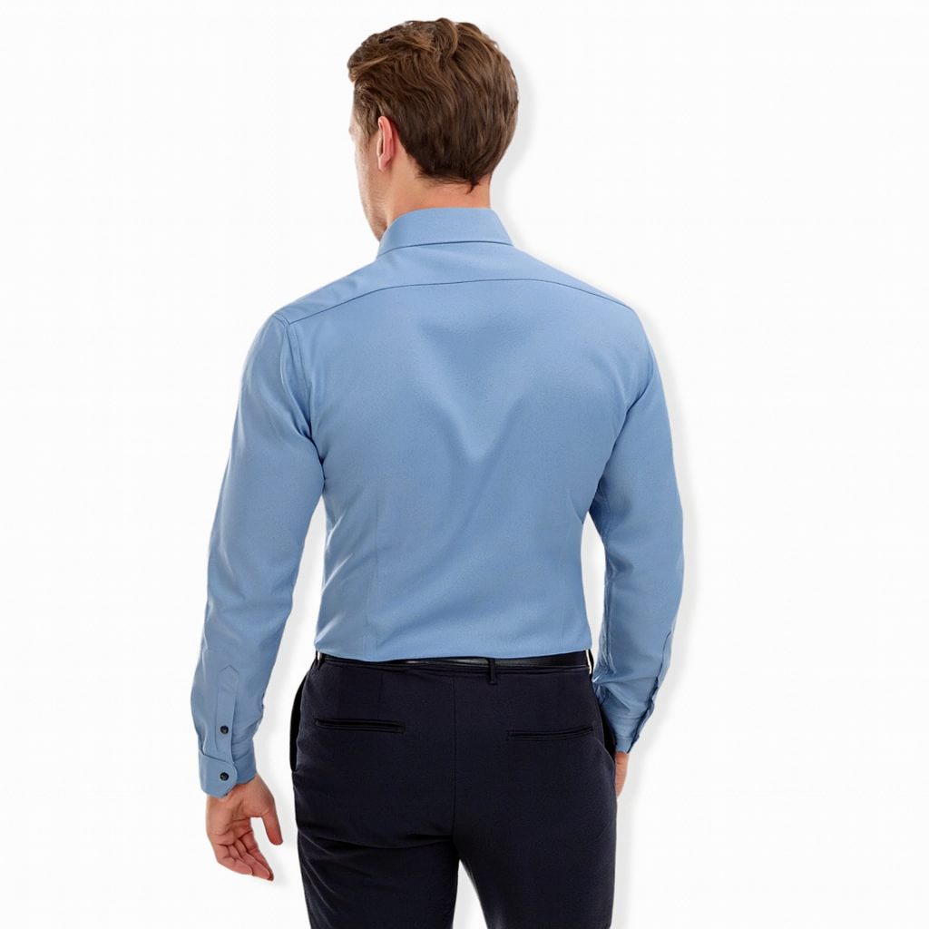 Herren Langarm-Hemden – Formelle Business-Arbeitskleidung