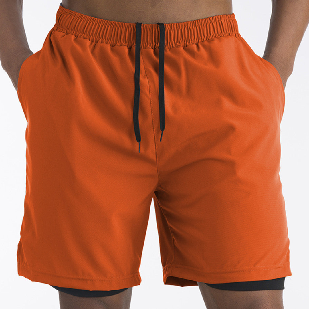 Herren Laufshorts mit Innenfutter und Handy-Tasche – Für Fitness & Training