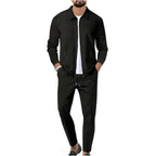 Herren Sportanzug Set – 2-teiliges Jogginghose- und Zip-Jacke-Outfit