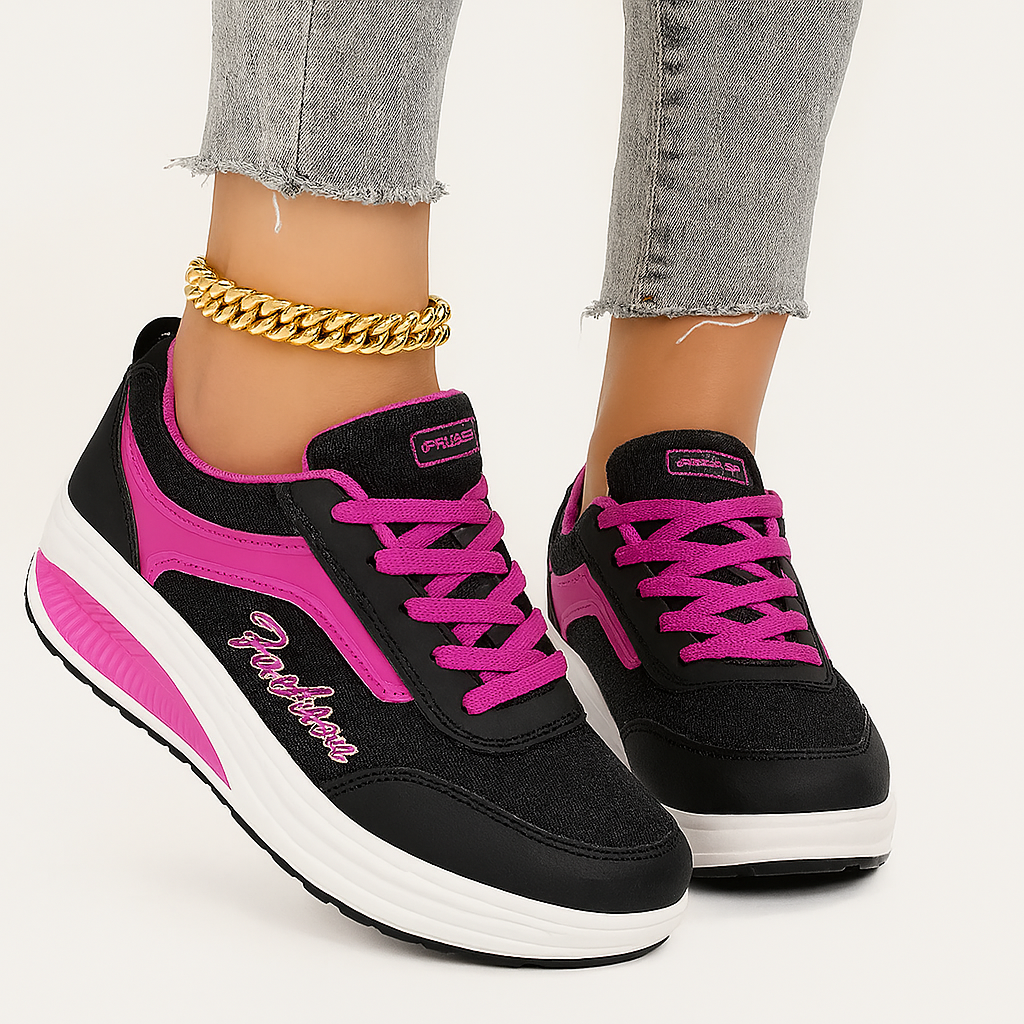 Damen Orthopädische Walking-Schuhe – Leicht, Atmungsaktiv mit Flex-Sohle