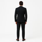 Herren 3-teiliges Anzug-Set mit Jacke mit Notch-Kragen, Weste und Hose