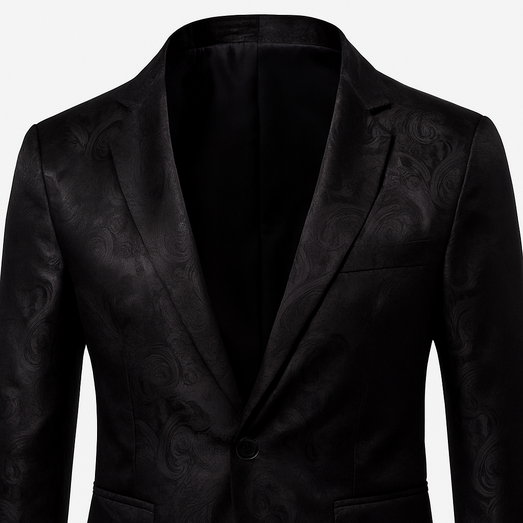 Herren 2-teiliger Anzug mit Jacke mit Notch-Kragen und passender Hose