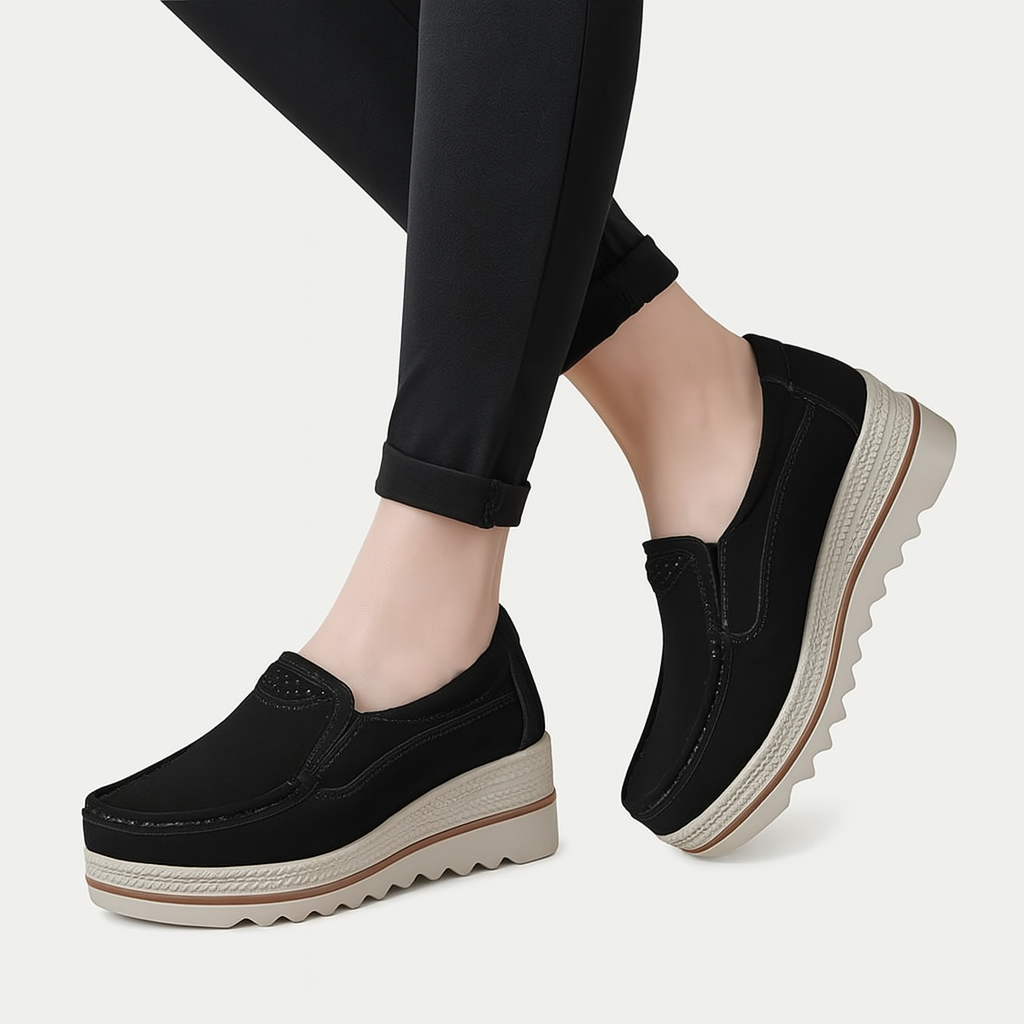 Schmale Loafers für Damen mit spitzer Schuhspitze – leichte Slip-Ons für den Sommer