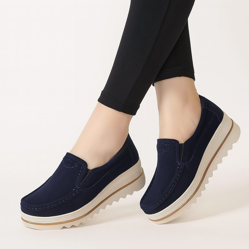 Schmale Loafers für Damen mit spitzer Schuhspitze – leichte Slip-Ons für den Sommer