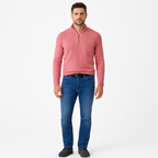 Herren Halbarm-Pullover mit langen Ärmeln für den Freizeitlook