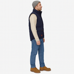 Herren Ärmellose Weste mit Reißverschluss für lässiges Layering