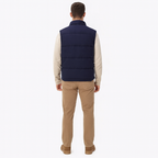 Herren Ärmellose Weste mit Reißverschluss für lässiges Layering