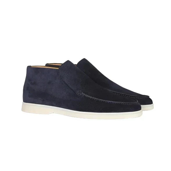 Herren-Suede-Loafer – Klassische Slip-On-Dress-Schuhe für Smart Casual