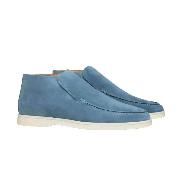 Herren-Suede-Loafer – Klassische Slip-On-Dress-Schuhe für Smart Casual