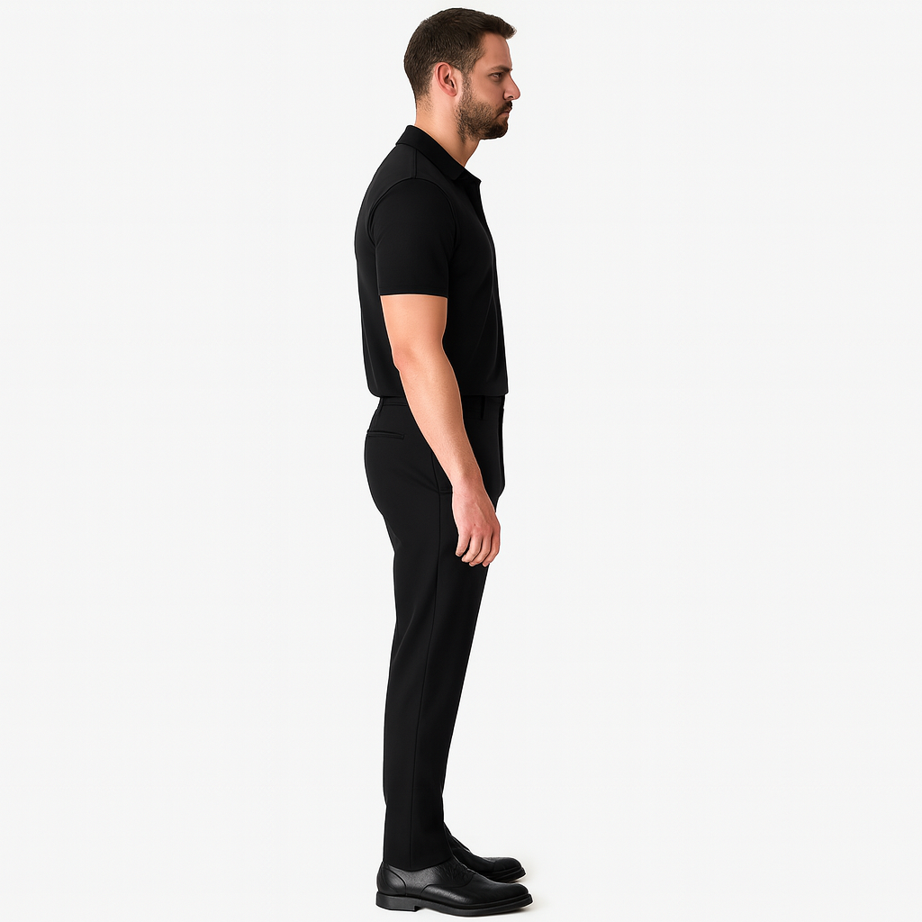 Herren Business-Reiseoutfit Set – Smart-Casual Zwei-Teiliges Outfit