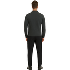 Herren-Seiden-Poloshirt – Kurzarm-Mesh-Stil Sommeroberteil